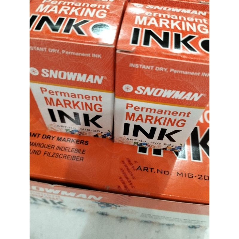 

TINTA MARKER HITAM MERK SNOWMAN TINTA MARKER HITAM TINTA HITAM YANG TIDAK BISA DIHAPUS