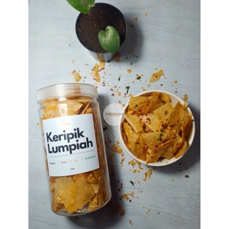 

KERIPIK RENYAH GURIH LUMPIA 110GR TOPLES - FLAVORING CIC