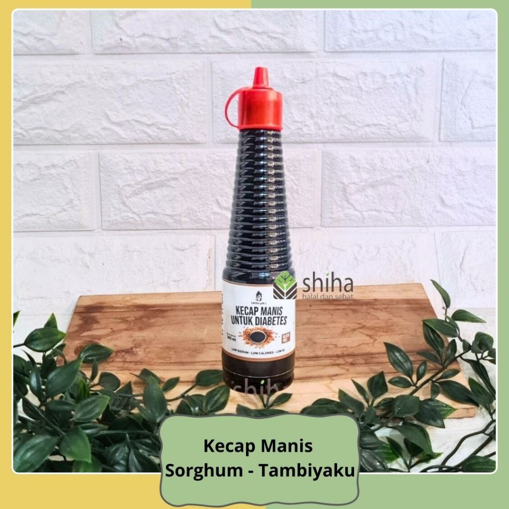 

SHIHA - Kecap Manis Organik Sorghum / Sorgum 140 ml - Tambiyaku