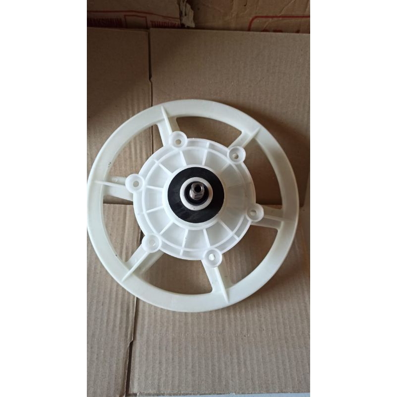 Gear Box Mesin Cuci 2 Tabung Aqua Sanyo 1 Set plus Pulley puly gearbox puli