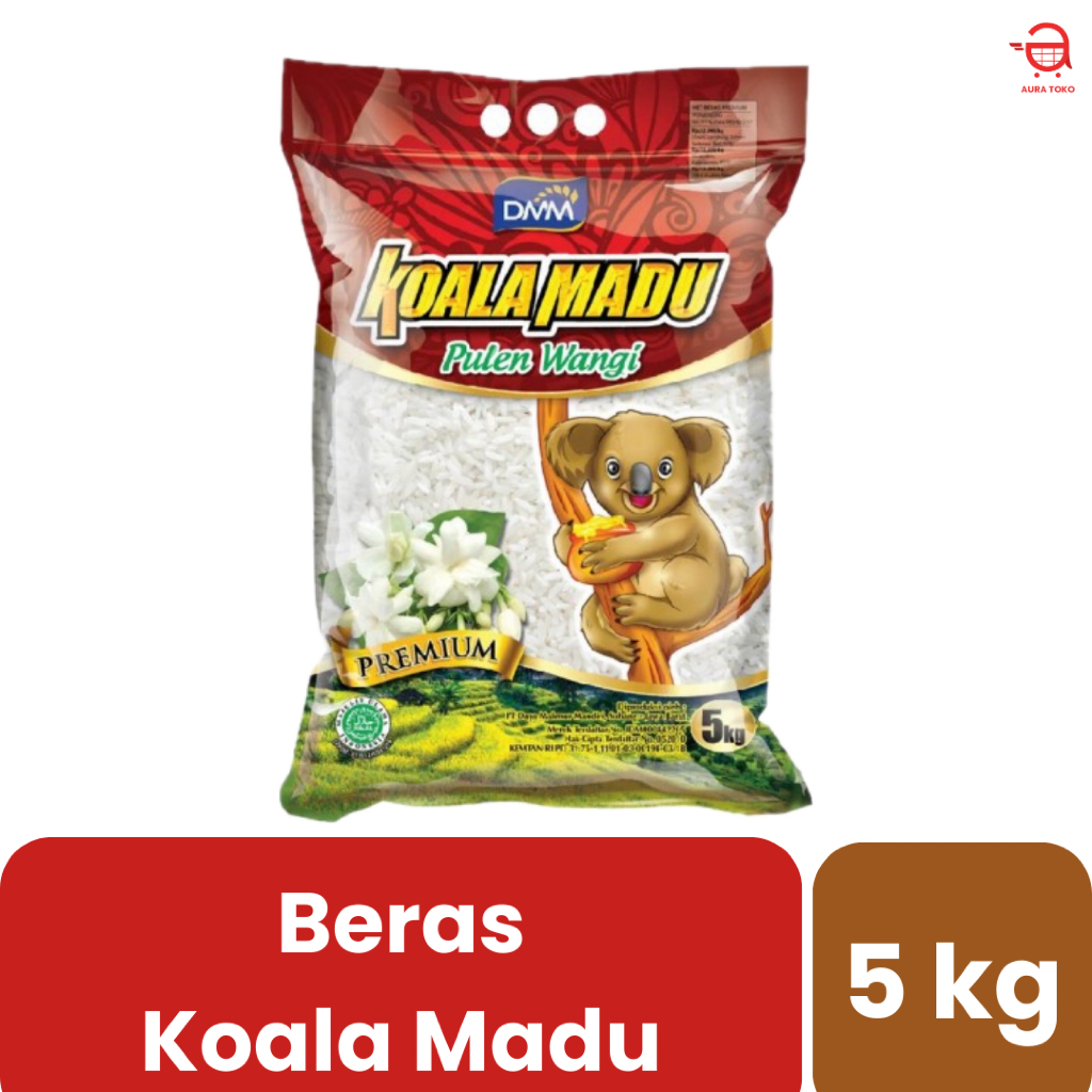 

Beras Koala Madu 5 KG Beras Premium Pulen Termurah Beras Sak 5kg Beras Wippie Sania Pin Pin 5 kg