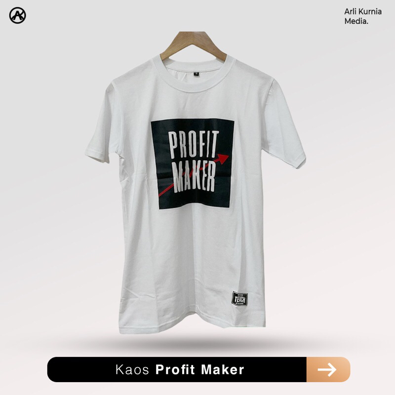T shirt Profit Maker Teach Merch original Arli kurnia