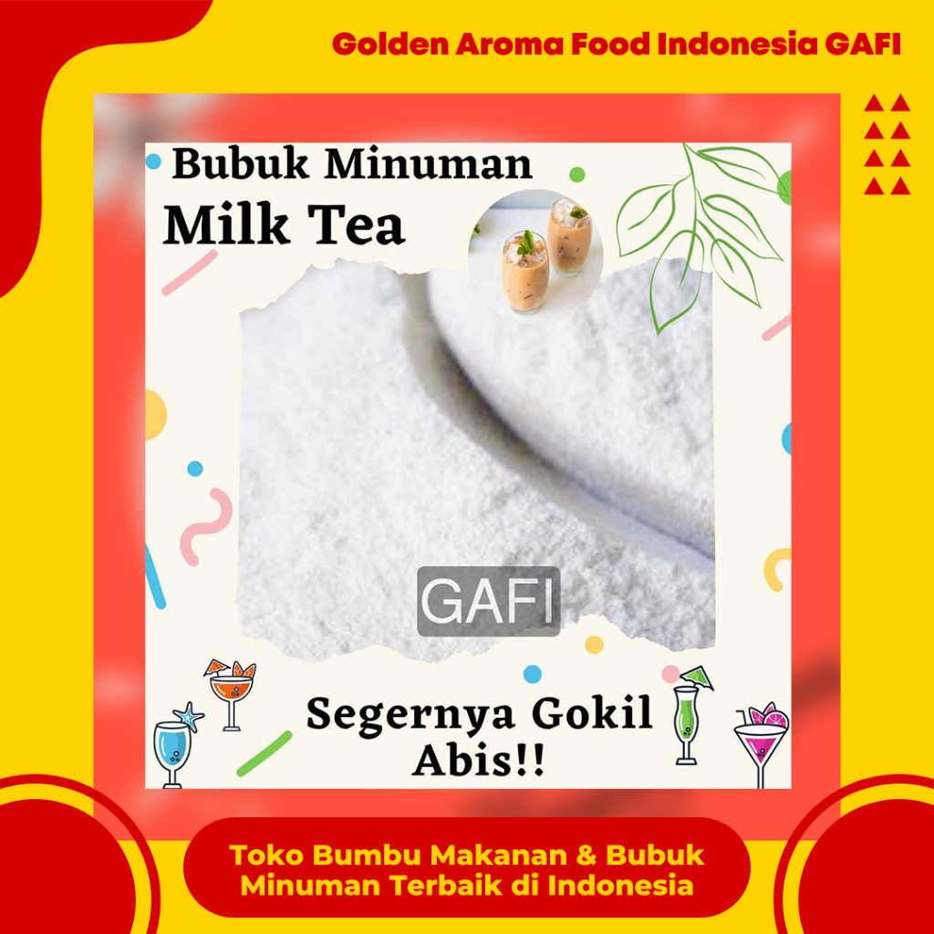 

Bubuk Minuman Milk Tea 1 Kg Serbuk Minuman Rasa Milk Tea Powder 1Kg Enak Murah Terbaik Golden Aroma