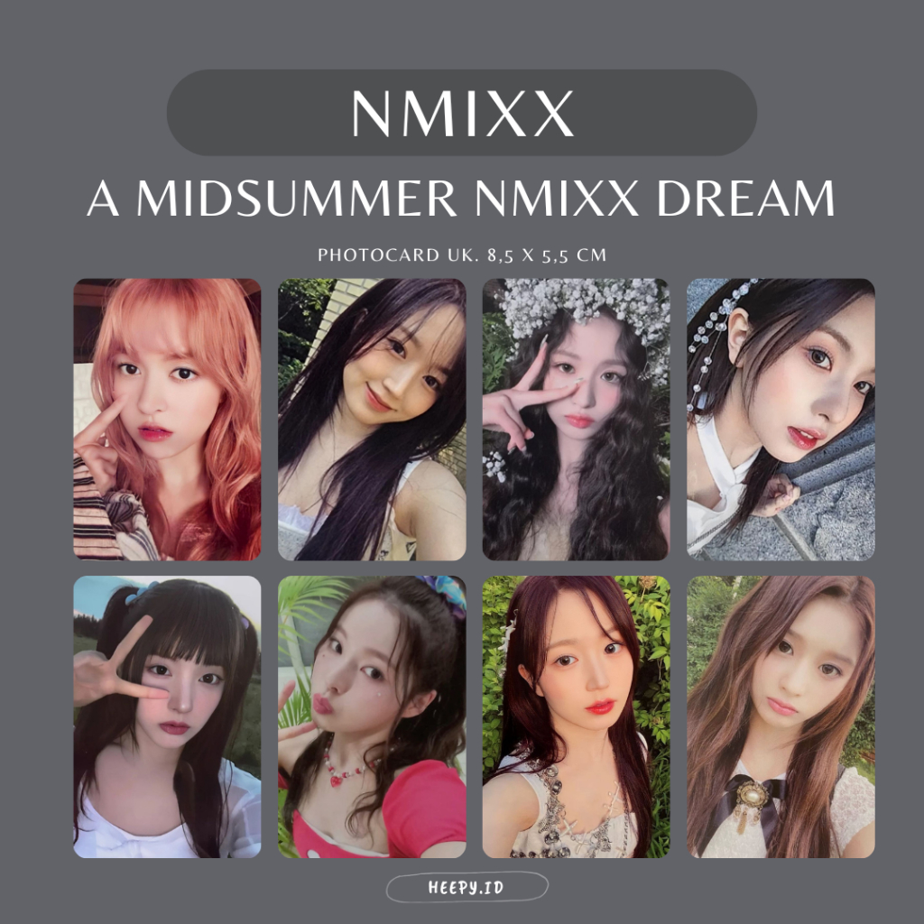 [NMIXX] UNOFFCIAL PHOTOCARD NMIXX A MIDSUMMER NMIXX'S DREAM