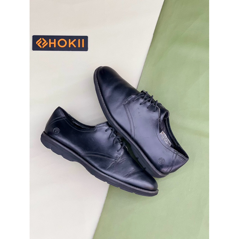 PANTOFEL LEATHER TIMBERLAND BLACK