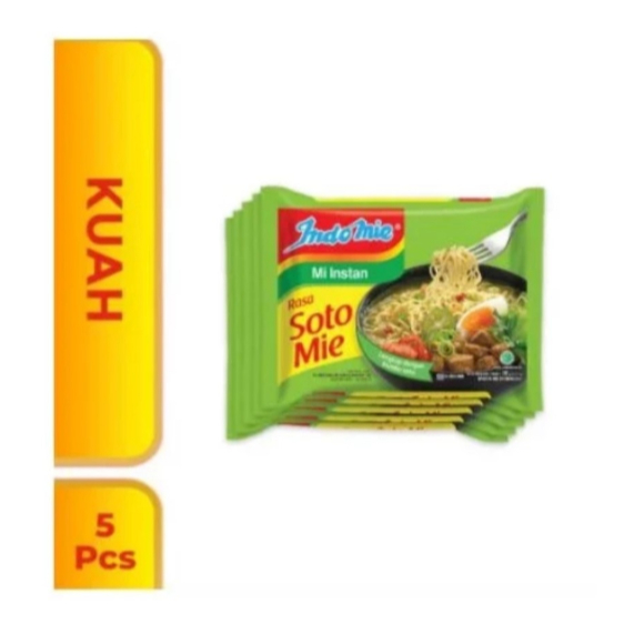 

Indomie Rasa Soto Mie - 5 Pcs