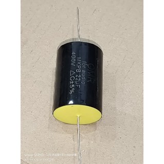 kapasitor bulat 226 400v OMR for audio 22uf  400v capacitor