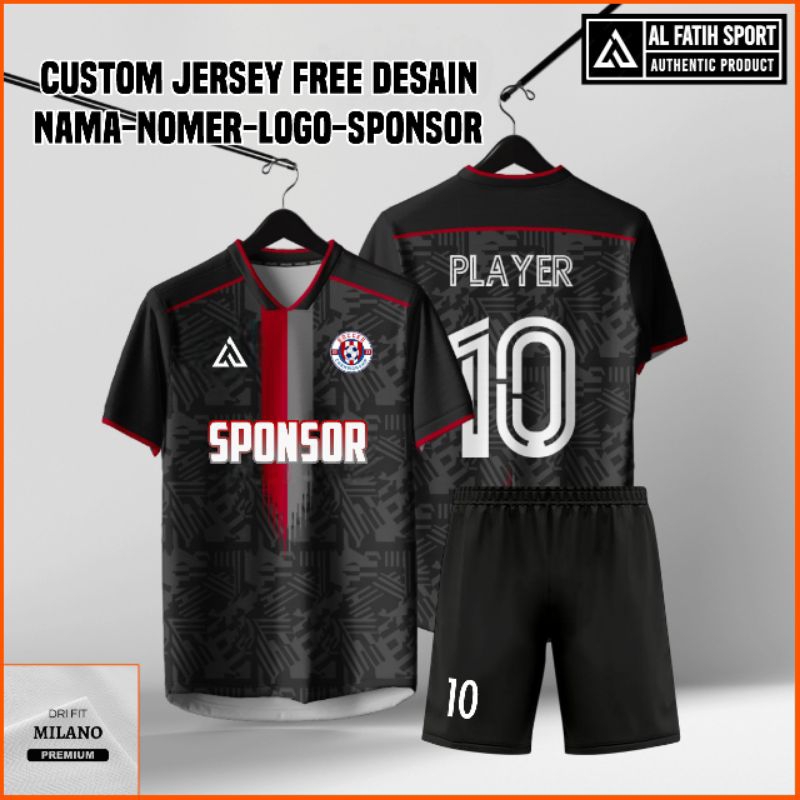 Baju Kaos Custom Jersey Printing Volly Ball Futsal sepak bola badminton voli free desain