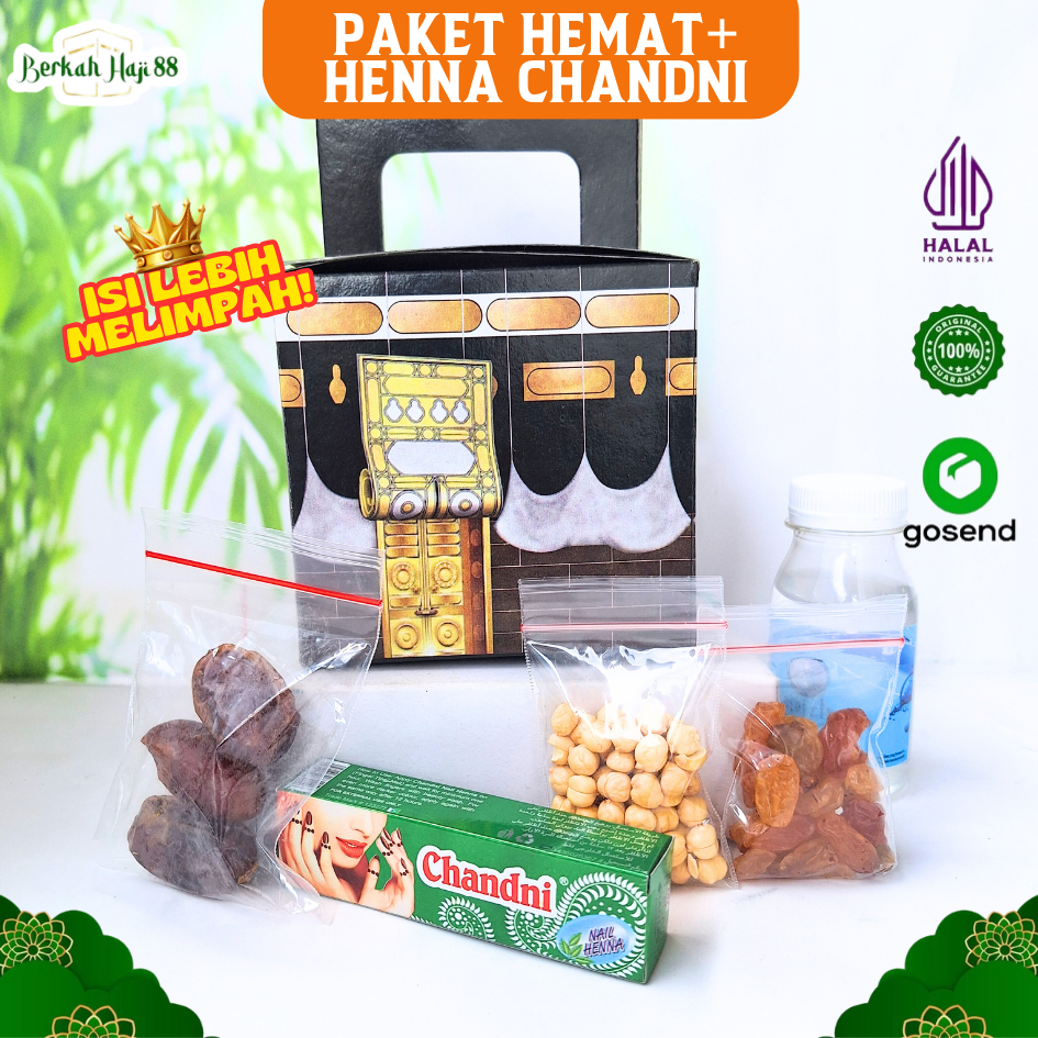 

Paket Oleh Oleh Haji dan Umroh Gift Hampers Tas Kabah Premium Henna Chandni