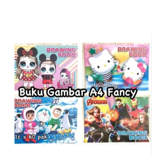 

PERALATAN MENGGAMBAR / ALAT ALAT SEKOLAH / BUKU GAMBAR / BUKU SENI GAMBAR/ BUKU GAMBAR FANCY A4