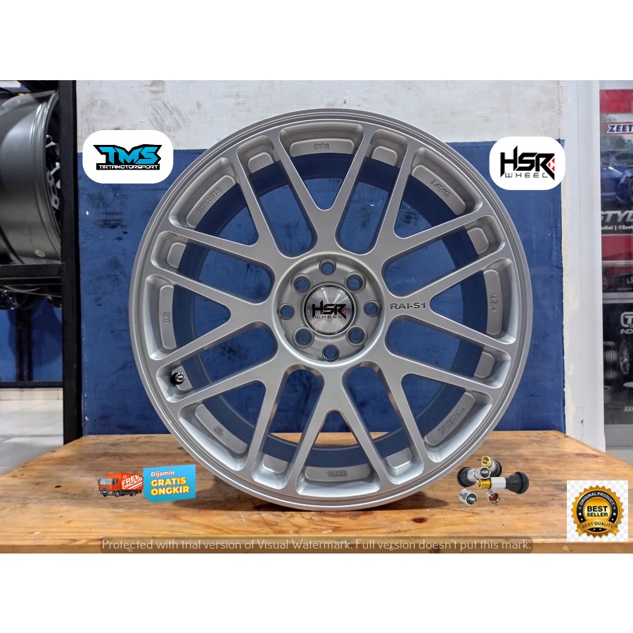 Spesial Sale Velg Mobil HSR RAI-S1 Ring18 - Newbaleno Swift Mazda2 Avega Raize Yaris Jazz Freed City