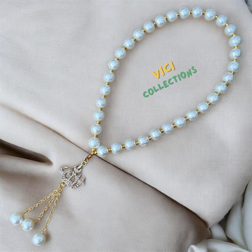 Tasbih Mutiara Besar 12 mm / Tasbih Dzikir 33 Butir TSBH07