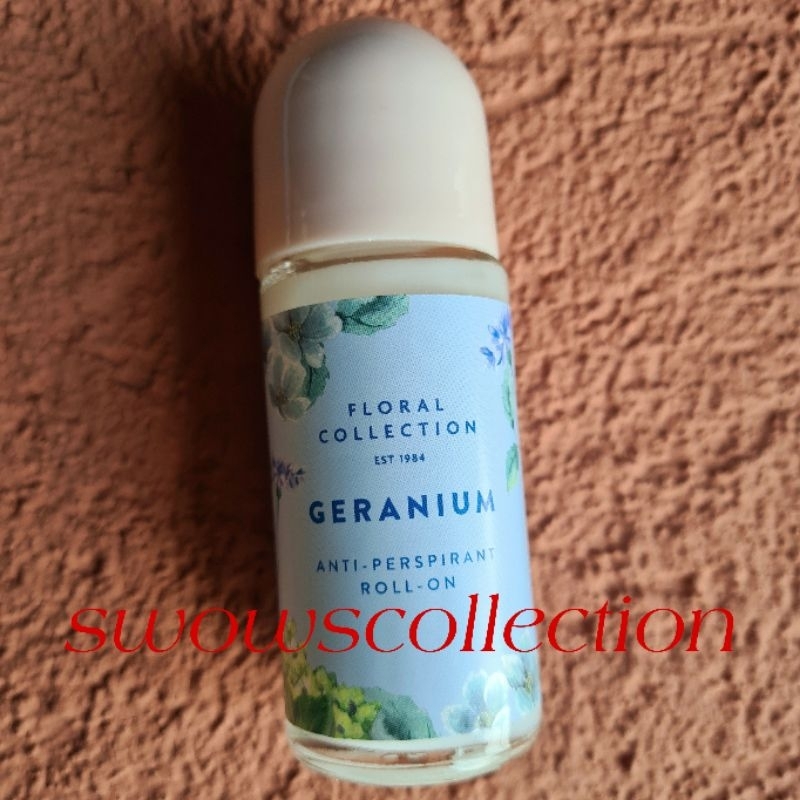 M&S MARK MARKS & AND SPENCER GERANIUM ROLL ON DEODORANT
