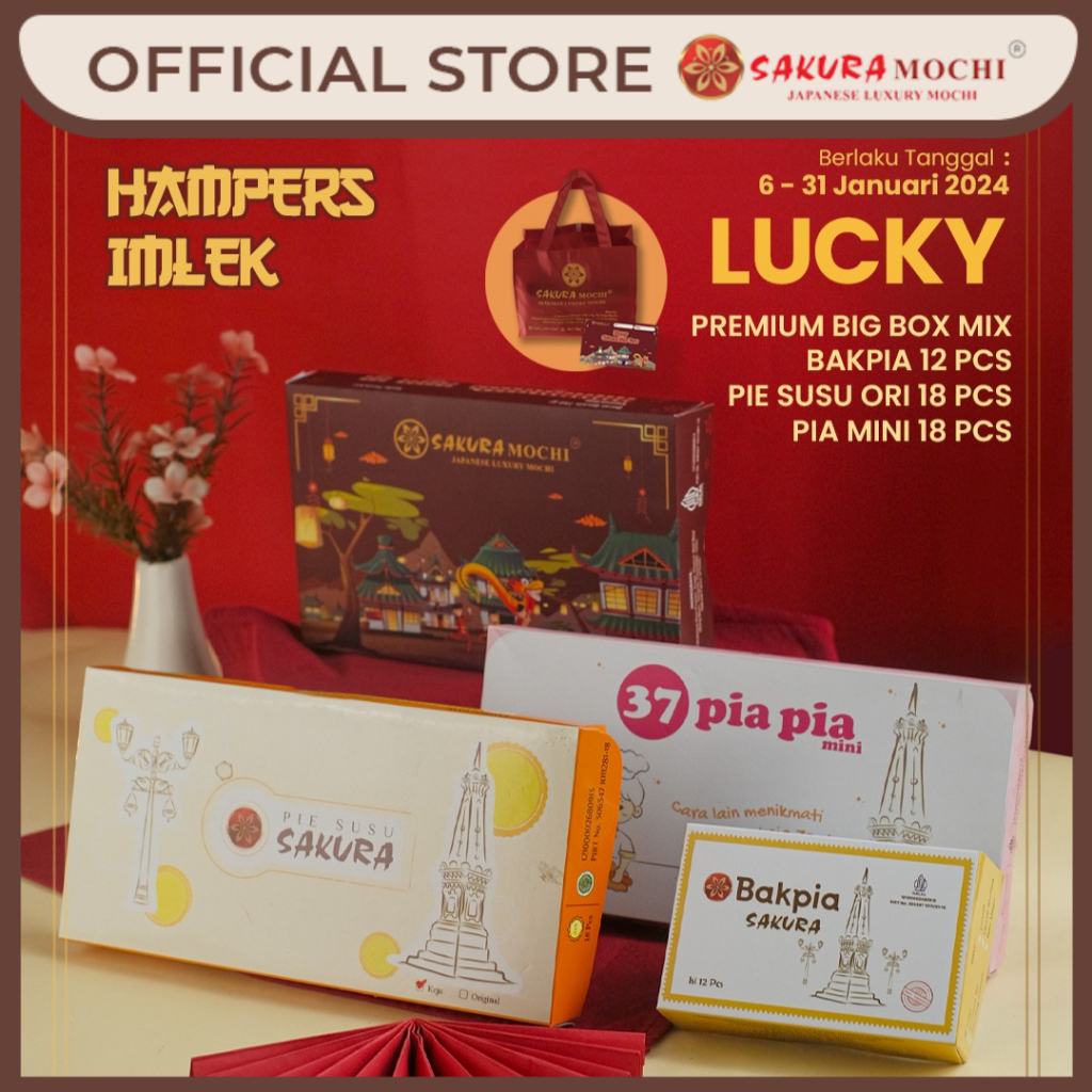 

SAKURA MOCHI HAMPERS IMLEK | LUCKY