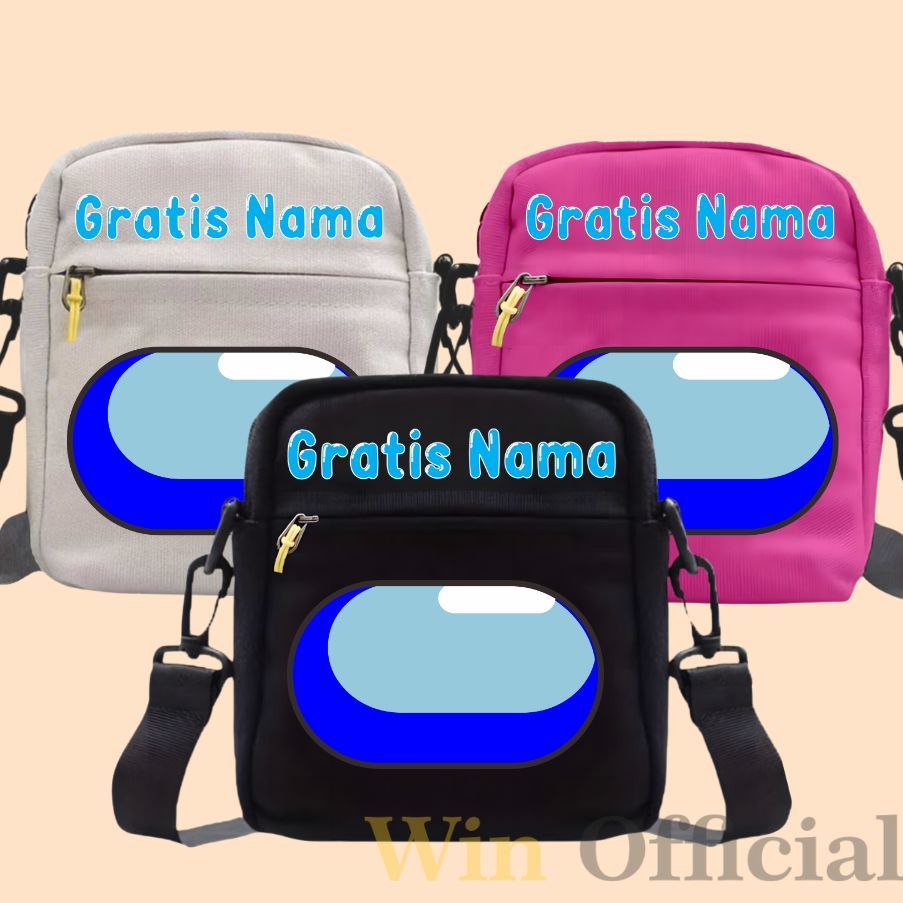Tas Selempang Among Us Sekolah Tk Sd Anak Laki Perempuan Selempang Murah Terbaru Among Us Slempang
