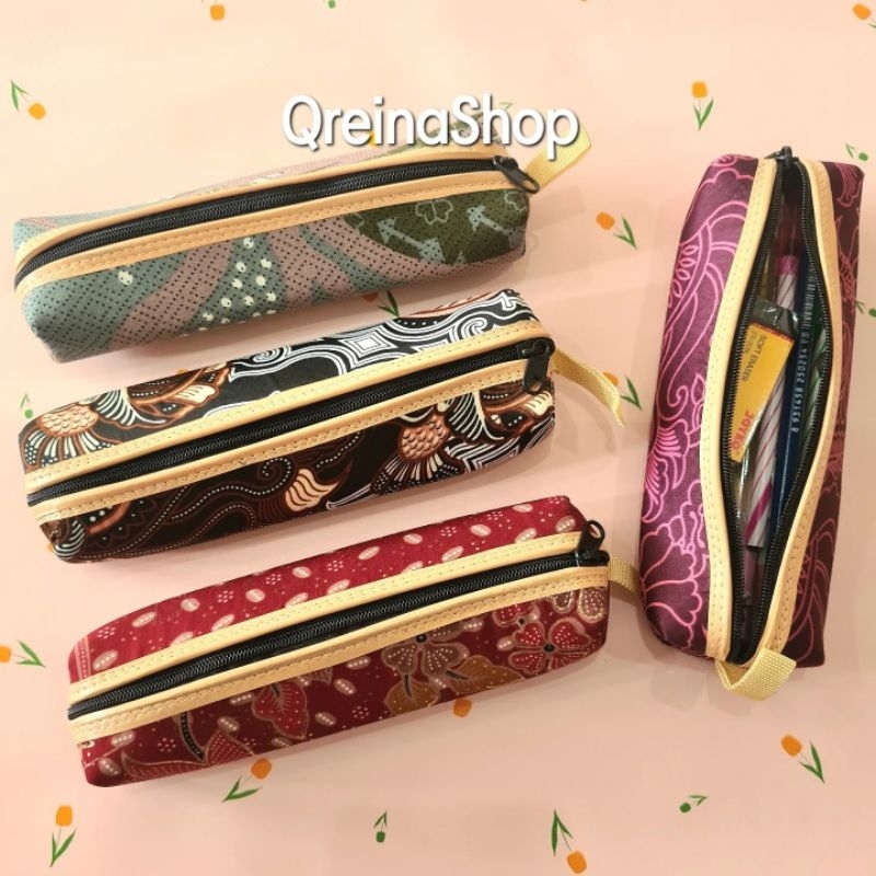 

(BISA COD) Tempat Pensil Batik Resleting