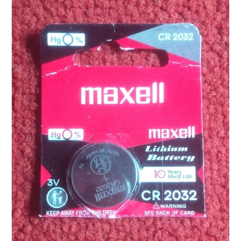 Baterai CR2032 Maxell Lithium Koin 3V Ori