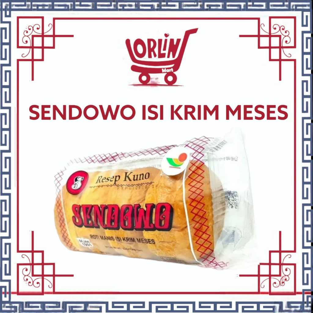 

ROTI SENDOWO ISI KRIM MESES / ROTI SENDOWO / SENDOWO