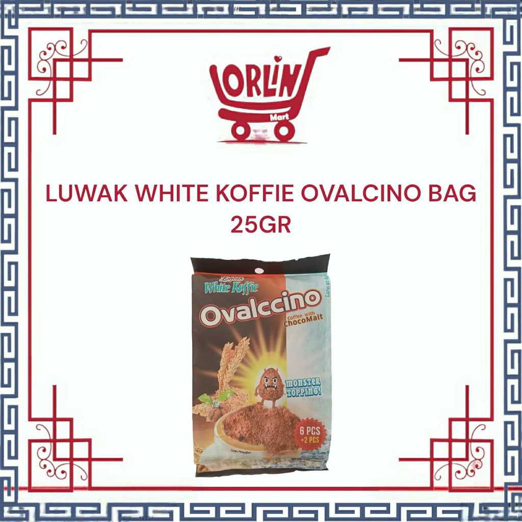 LUWAK WHITE KOFFIE OVALCINO BAG / LUWAK WHITE OVALCINO / LUWAK WHITE KOFFIE