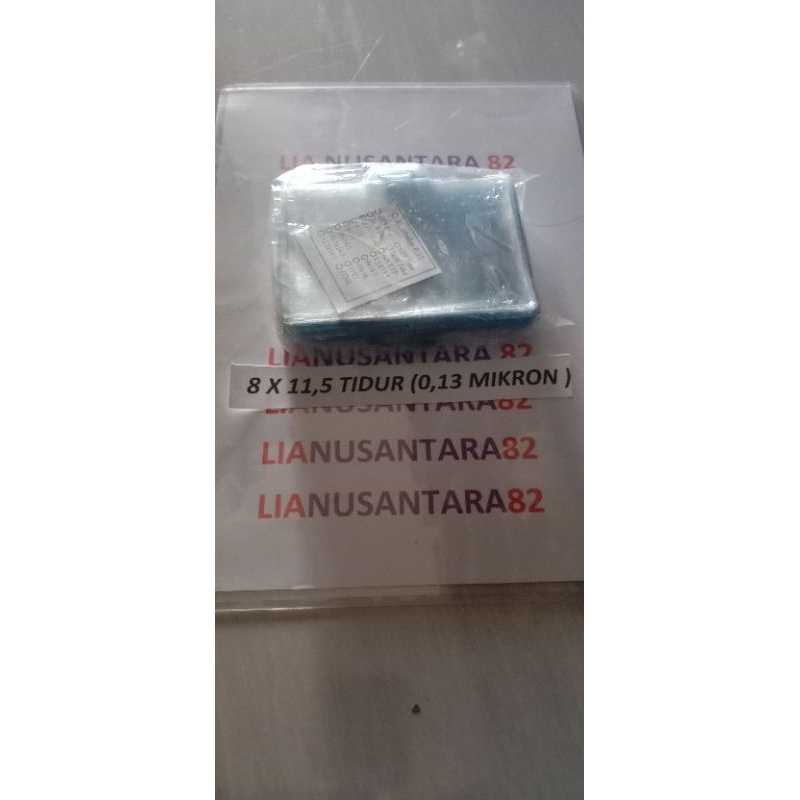 

plastik panitia ukuran 8 x 11, 5 Tidur tebal 0, 13 mikron isi 100 pcs