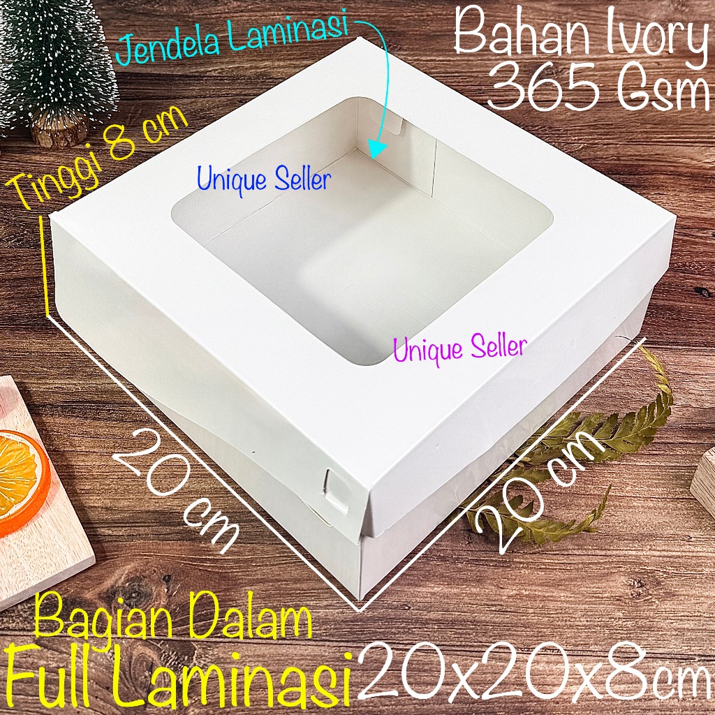 

Dus Ivory Putih 20x20x8 Full Laminasi R10k R10 / Dus Box Kotak Nasi R10k 20x20x8 Ivory / Dus Nasi 20x20x8 R10k R10 Ivory / Dus Box Kotak Hampers Kue Snack Jajan Roti Sifon Bolu Puding Pudding Hajatan Souvenir Packaging Jilbab Mukena 20x20x8 Uk 20 20x20