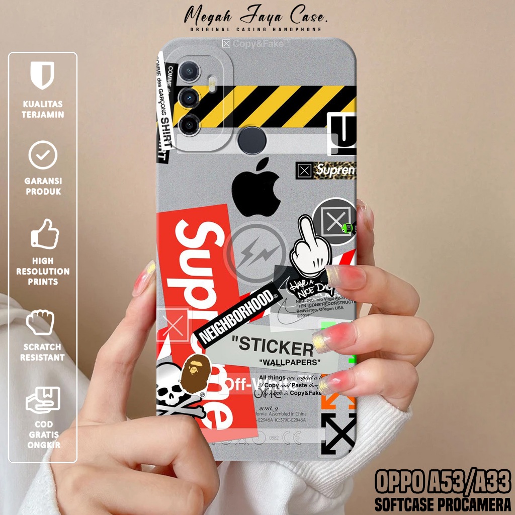 Case OPPO A53 / OPPO A33 - Softcase Hp OPPO A53 / OPPO A33 Motif BA - Silikon Hp OPPO A53 - Casing O