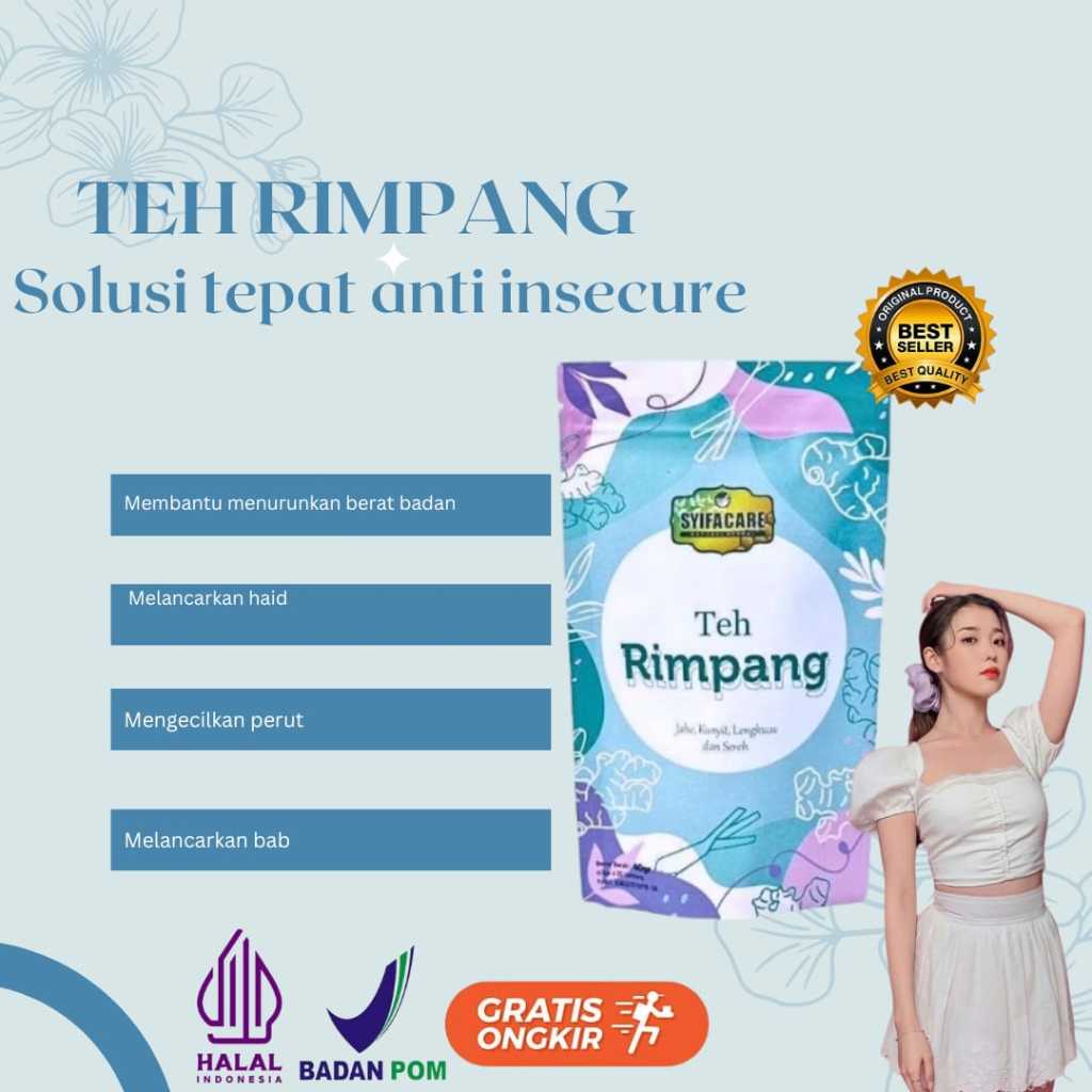 

TEH RIMPANG SYIFACARE Celup Ramuan Herbal Alami Tanpa Bahan Pengawet Original