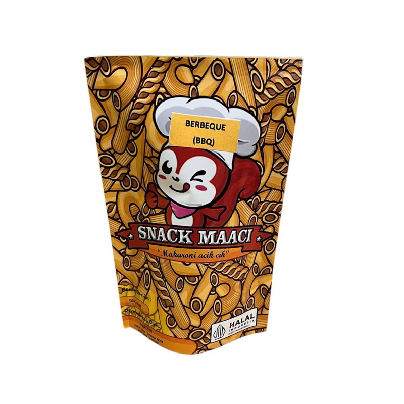 

Makaroni Premium Barbeque BBQ, Halal, 95 gr