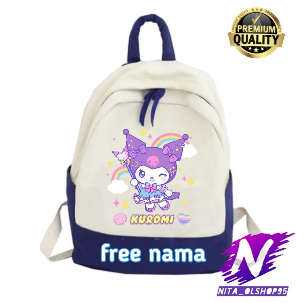 Tas sekolah anak KUROMI PELANGI