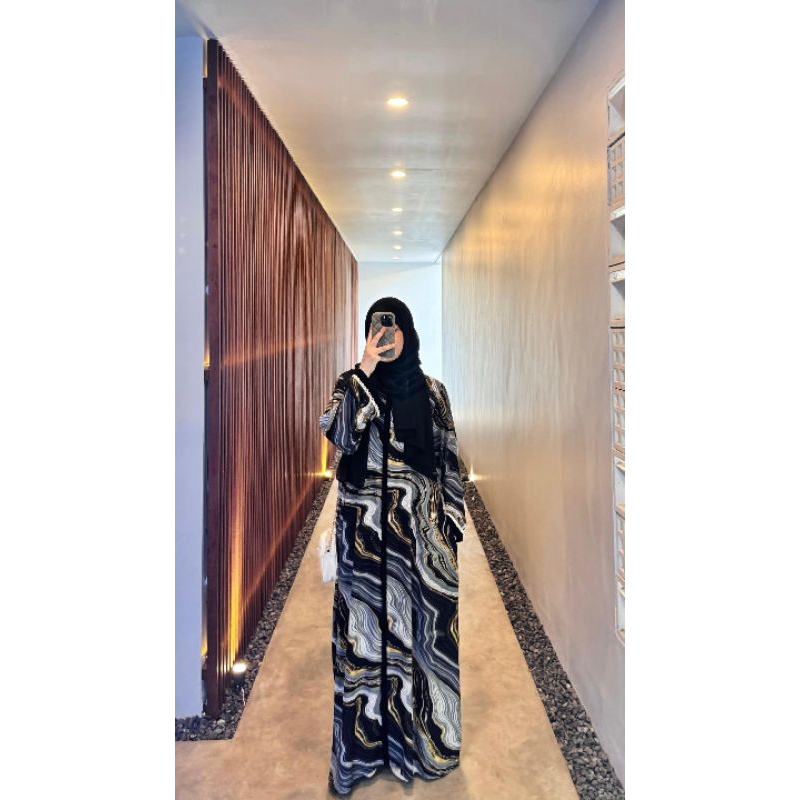 abaya daily ori motif zoya