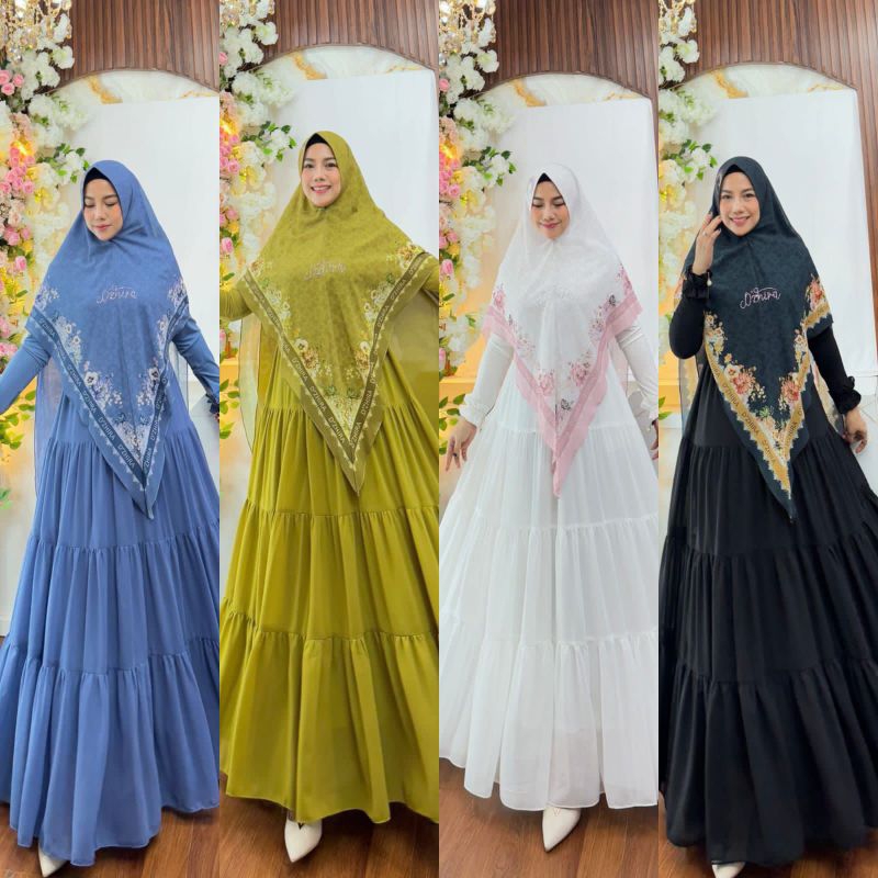 Gamis Zaskia syar'i by D'zhira