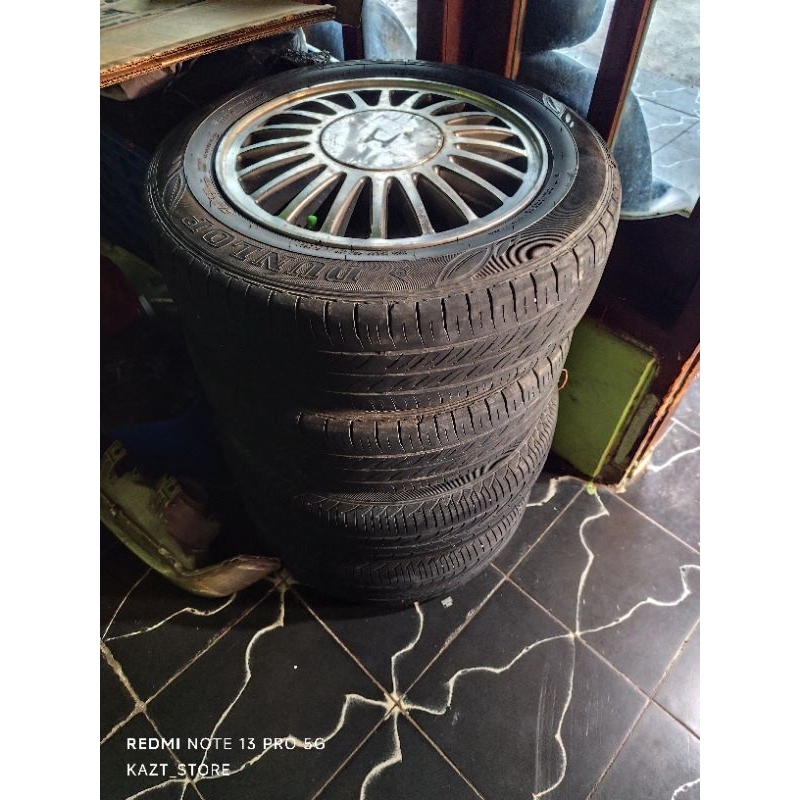 velg oem Civic estilo Genio second seken R14 pcd 100