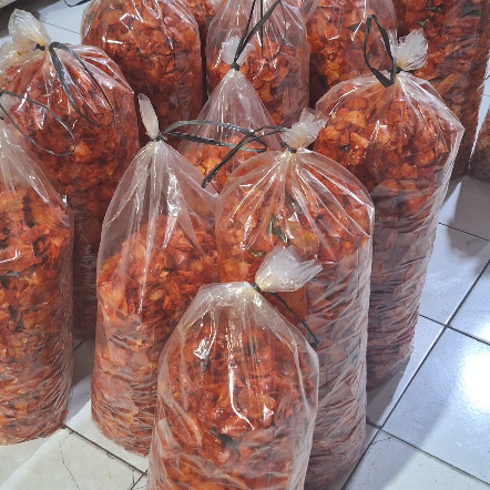 

1 bal (1.5kg) Keripik Singkong Bumbu rujak Balado Basah Daun Jeruk – Snack Pilihan Pecinta Pedas