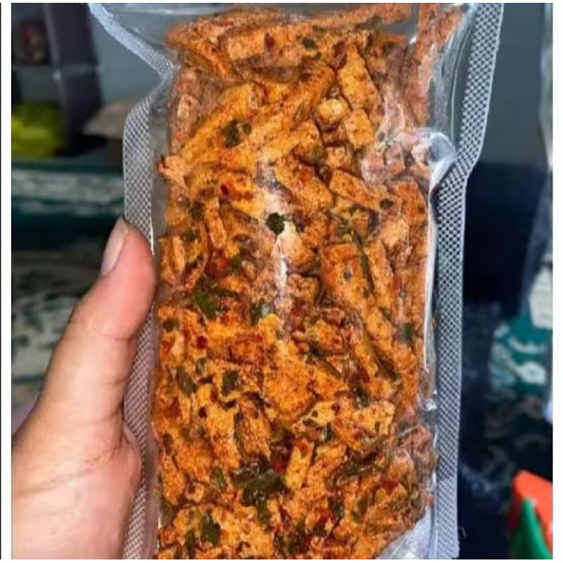 

Basreng Pedas Daun Jeruk / Baso Goreng Viral 200gr