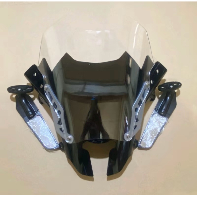 Visor PCX 160 Thailand Bracket Plus Spion Winglet Winshield PCX 160 Bracket Thailand Motorcycle Acce