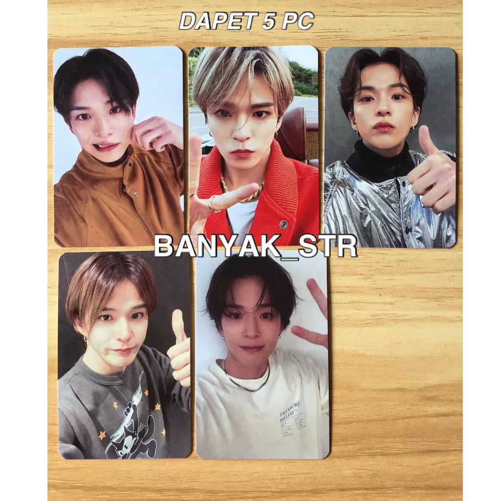 [READY STOCK] 5 PHOTOCARD ASAHI TREASURE SELCA / 5 SET PC ASAHI TREASURE SELCA UNOFFICIAL