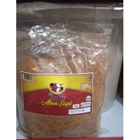 

Abon Sapi cap Louhan 1kg