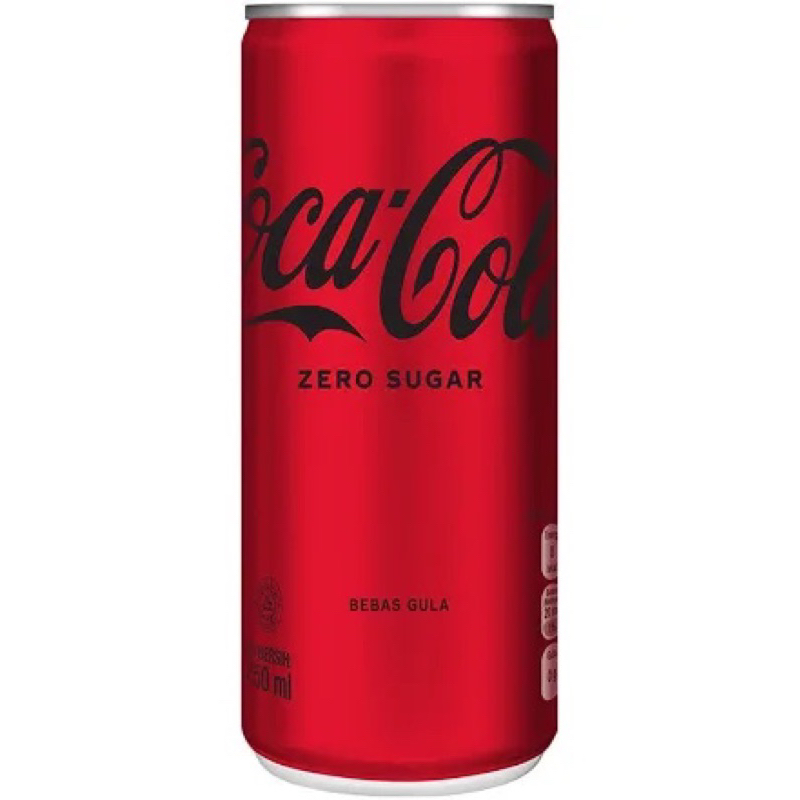 

COCA-COLA ZERO CAN (KALENG) 250ML