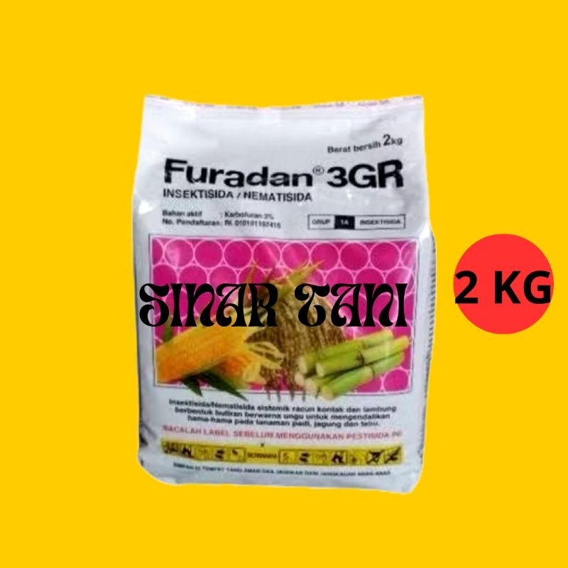 FURADAN 2 KG FURADAN3GR UNTUK TANAMAN