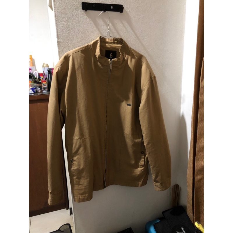 harrington jacket brown