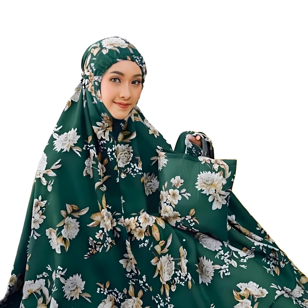 MTRBL Mukena Bali Motif Bunga Mukena Traveling