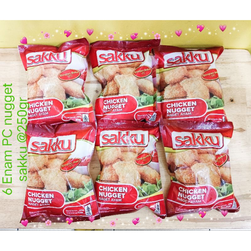 

SAKKU NAGET AYAM/NUGGET AYAM 250GR