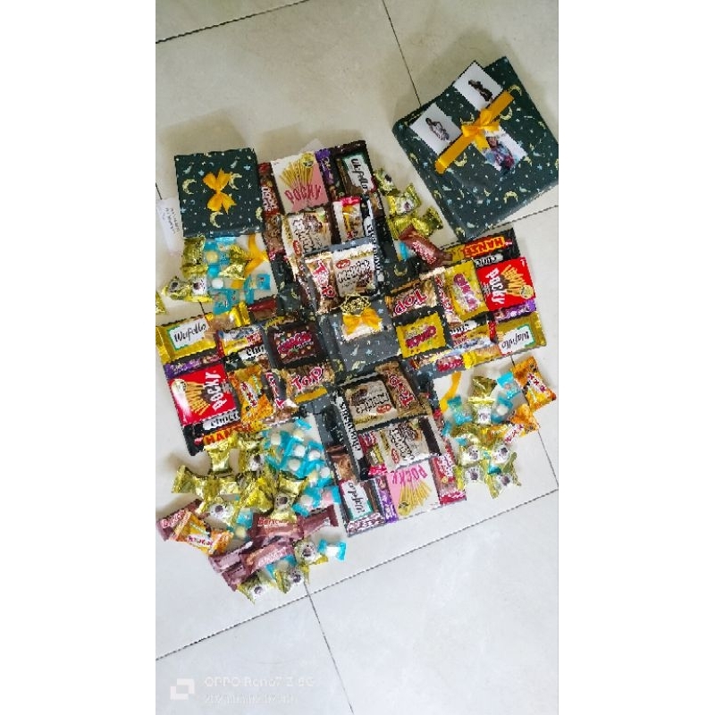 

Box surprise full snack premium