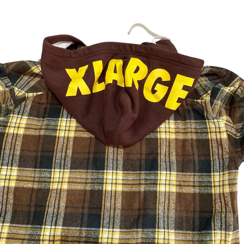 Flannel hoodie xlarge