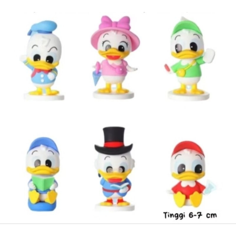 RARE = LANGKA Figure Gober sekeluarga isi 6Pcs