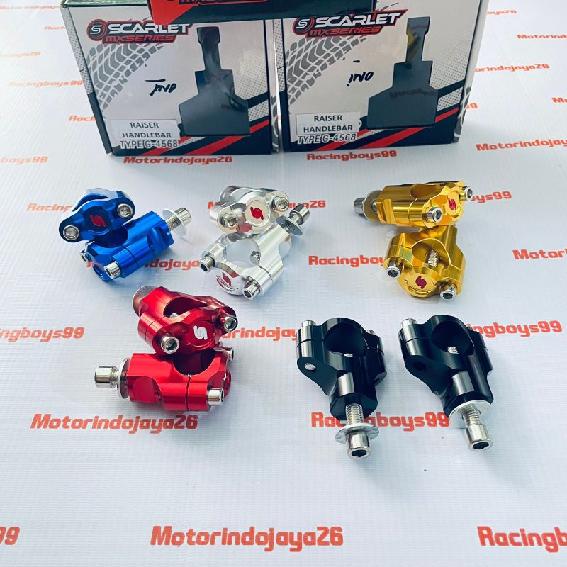 Raiser Stang Fatbar Scarlet Racing CNC KLX 150 D Tracker 150 CRF 150 WR 155 Trail