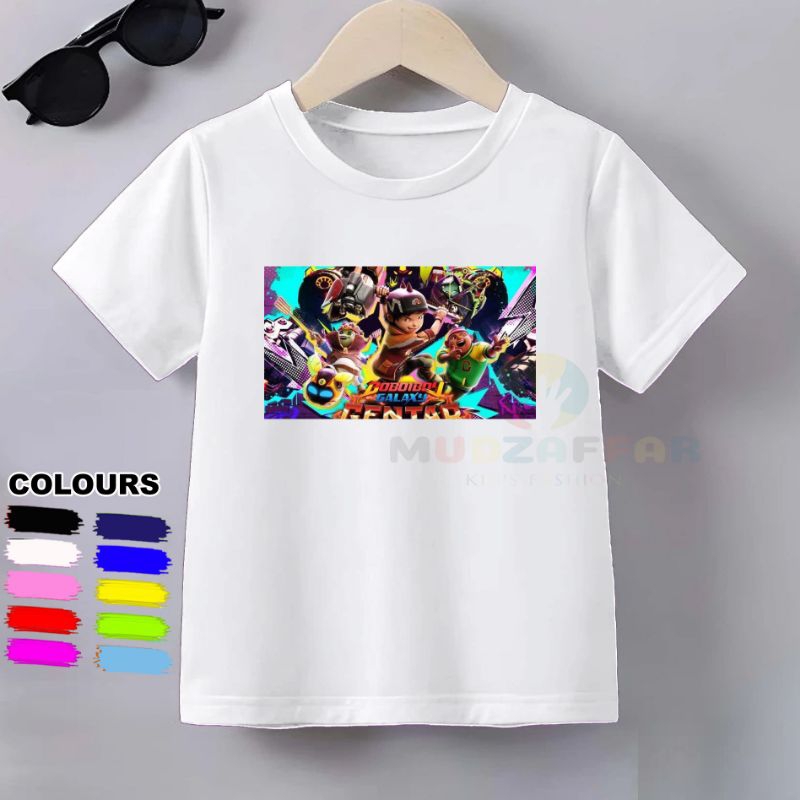 BAJU KAOS ANAK BOBOIBOY GENTAR