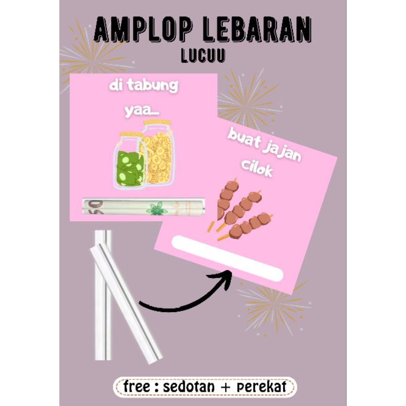 

[20pcs] Amplop Lebaran Lucu (2) | Bahan Kertas Tebal Tidak Mudah Kusut