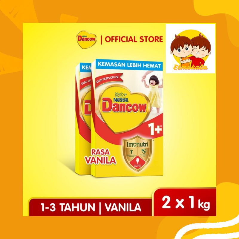 

(2PCS) DANCOW 1+ MADU VANILA 1KG