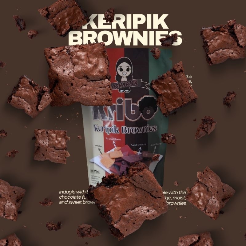 

[KRIBO] Keripik Brownies-Brownies Kering-Bronchips-Brownies Crispy 85g